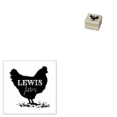 Tampons Encreurs Timbre Elégant Oeuf Personnalisé (Tamponné)