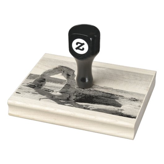 Tampons Encreurs Timbre En Bois D'Arche Délicat (Tampon)