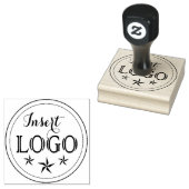 Tampons Encreurs Timbre en bois de caoutchouc pour logo personnalis (Tamponné)
