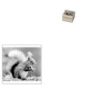 Tampons Encreurs Timbre en bois de lapin (Tamponné)