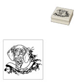 Tampons Encreurs Timbre en bois de Magyar Vizsla (Tamponné)