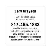 Tampons Encreurs Timbre en bois-GGCS (Impression)