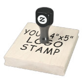Tampons Encreurs Timbre en caoutchouc 4 po x 5 po sur mesure (Tampon)