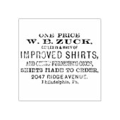 Tampons Encreurs Timbre en caoutchouc 4 tailles Adresse postale, Ti (Impression)