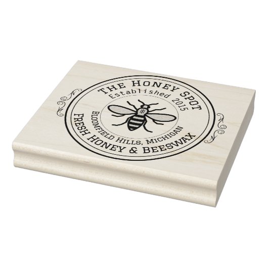 Tampons Encreurs Timbre en caoutchouc à deux lignes (Tampon)