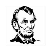Tampons Encreurs Timbre en caoutchouc Abraham Lincoln (Impression)