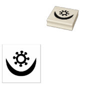Tampons Encreurs Timbre en caoutchouc Adinkra en bois (fidélité) (Tamponné)