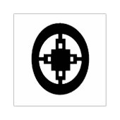 Tampons Encreurs Timbre en caoutchouc Adinkra en bois (Intelligence (Impression)