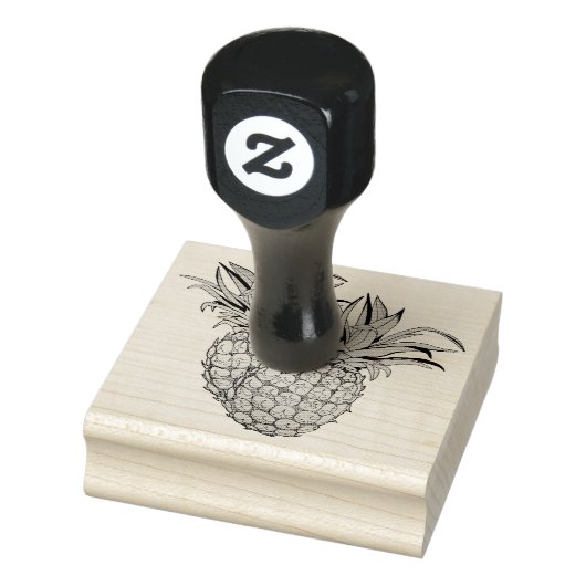 Tampons Encreurs Timbre en caoutchouc ananas (Tampon)