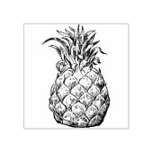 Tampons Encreurs Timbre en caoutchouc ananas (Impression)