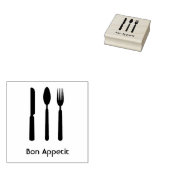 Tampons Encreurs Timbre en caoutchouc argenté (Tamponné)