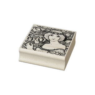 Tampons Encreurs Timbre en caoutchouc Art Nouveau