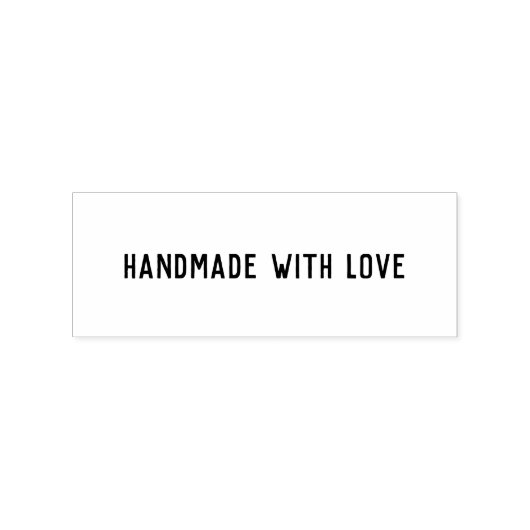 Tampons Encreurs Timbre en caoutchouc 'artisanal avec amour' (Impression)