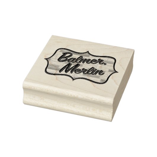 Tampons Encreurs Timbre en caoutchouc Balmer Merlin (Tampon)
