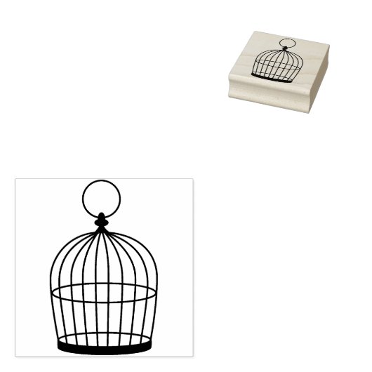 Tampons Encreurs Timbre en caoutchouc Birding Simple (Tamponné)