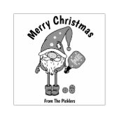 Tampons Encreurs Timbre en caoutchouc carré de Noël (Impression)