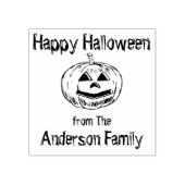 Tampons Encreurs Timbre en caoutchouc Citrouille famille (Impression)