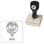 Tampons Encreurs Timbre en caoutchouc Clan Baird Crest (Tamponné)