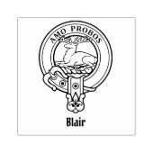 Tampons Encreurs Timbre en caoutchouc Clan Blair Crest (Impression)