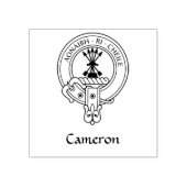 Tampons Encreurs Timbre en caoutchouc Clan Cameron Crest (Impression)
