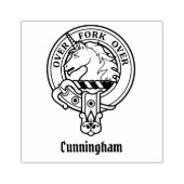 Tampons Encreurs Timbre en caoutchouc Clan Cunningham Crest (Impression)