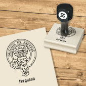 Tampons Encreurs Timbre en caoutchouc Clan Ferguson Crest