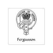 Tampons Encreurs Timbre en caoutchouc Clan Fergusson Crest (Impression)