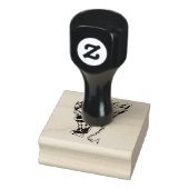 Tampons Encreurs Timbre en caoutchouc clown malin (Tampon)