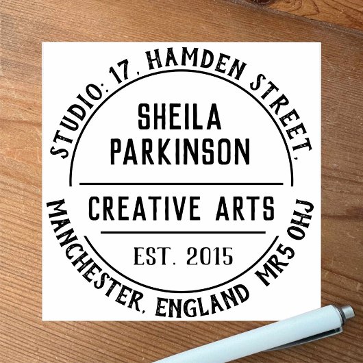 Tampons Encreurs Timbre en caoutchouc créatif