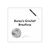 Tampons Encreurs Timbre en caoutchouc Crochet personnalisé (Impression)