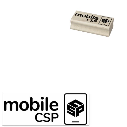 Tampons Encreurs Timbre en caoutchouc CSP mobile (Tamponné)