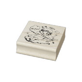 Tampons Encreurs Timbre en caoutchouc cupide (Tampon)