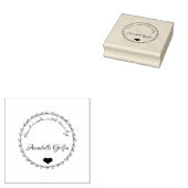 Tampons Encreurs Timbre en caoutchouc Customisé à la main (Tamponné)