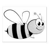 Tampons Encreurs Timbre en caoutchouc d'abeille de miel (Impression)