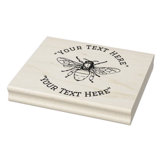 Tampons Encreurs Timbre en caoutchouc d'abeilles (Tampon)