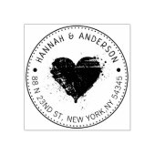 Tampons Encreurs Timbre en caoutchouc d'adresse personnalisée (Impression)