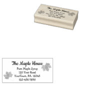 Tampons Encreurs Timbre en caoutchouc d'affaires pour sirop d'érabl (Tamponné)