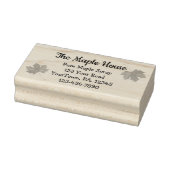 Tampons Encreurs Timbre en caoutchouc d'affaires pour sirop d'érabl (Tampon)