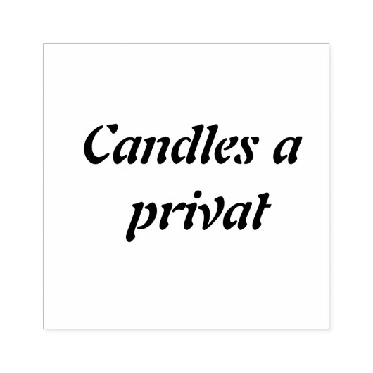 Tampons Encreurs Timbre en caoutchouc d'affaires sur mesure - Bra é (Impression)