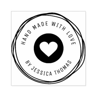 Tampons Encreurs Timbre en caoutchouc d'amour artisanal
