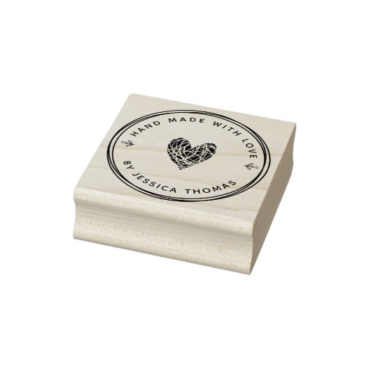 Tampons Encreurs Timbre en caoutchouc d'amour artisanal (Tampon)