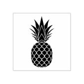 Tampons Encreurs Timbre en caoutchouc d'ananas noir (Impression)