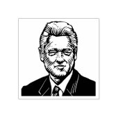 Tampons Encreurs Timbre en caoutchouc de Bill Clinton (Impression)