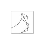 Tampons Encreurs Timbre en caoutchouc de cerf-volant (Impression)