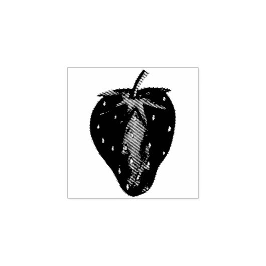 Tampons Encreurs Timbre en caoutchouc de fraises Berry Fruits (Impression)