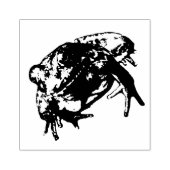 Tampons Encreurs Timbre en caoutchouc de grenouille verte (Impression)