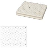 Tampons Encreurs Timbre en caoutchouc de grille de diamant classiqu (Tamponné)