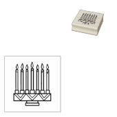 Tampons Encreurs Timbre en caoutchouc de Kwanzaa (Tamponné)