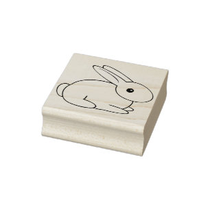 Tampons Encreurs Timbre en caoutchouc de lapin doux
