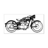 Tampons Encreurs Timbre en caoutchouc de moto vintage (Impression)